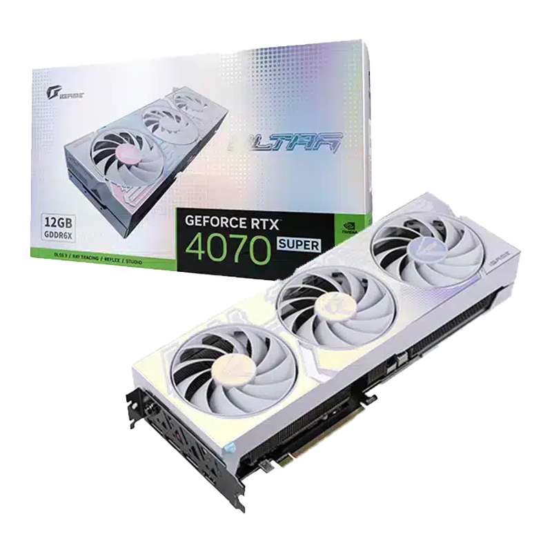 Graphics Card RTX 4070 Colorful Ultra White 12 GB DDR6